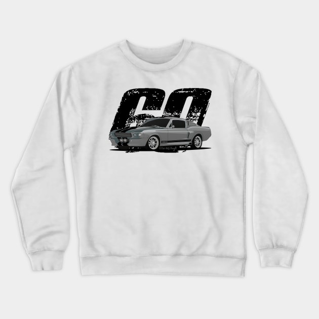 Eleanor GT500 Crewneck Sweatshirt by Car-Artz-Design